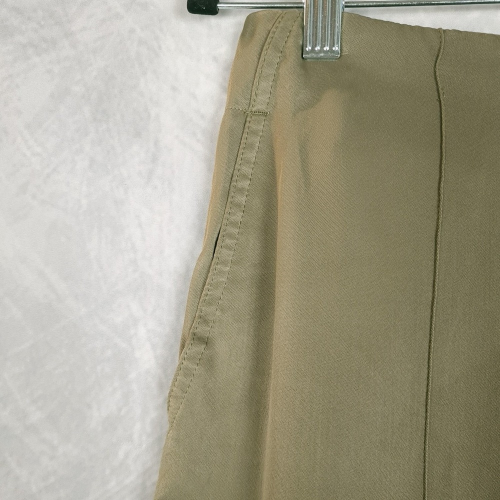 3.1 Phillip Lim Pants Womens 6 Green Viscose Jogger Elastic Cuff Relaxed Pull On - Picture 3 of 16